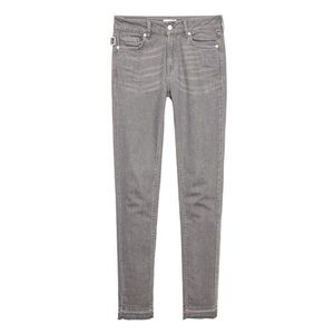 ZADIG AND VOLTAIRE EVA MID-RISE DENIM IN GRIS/GREY